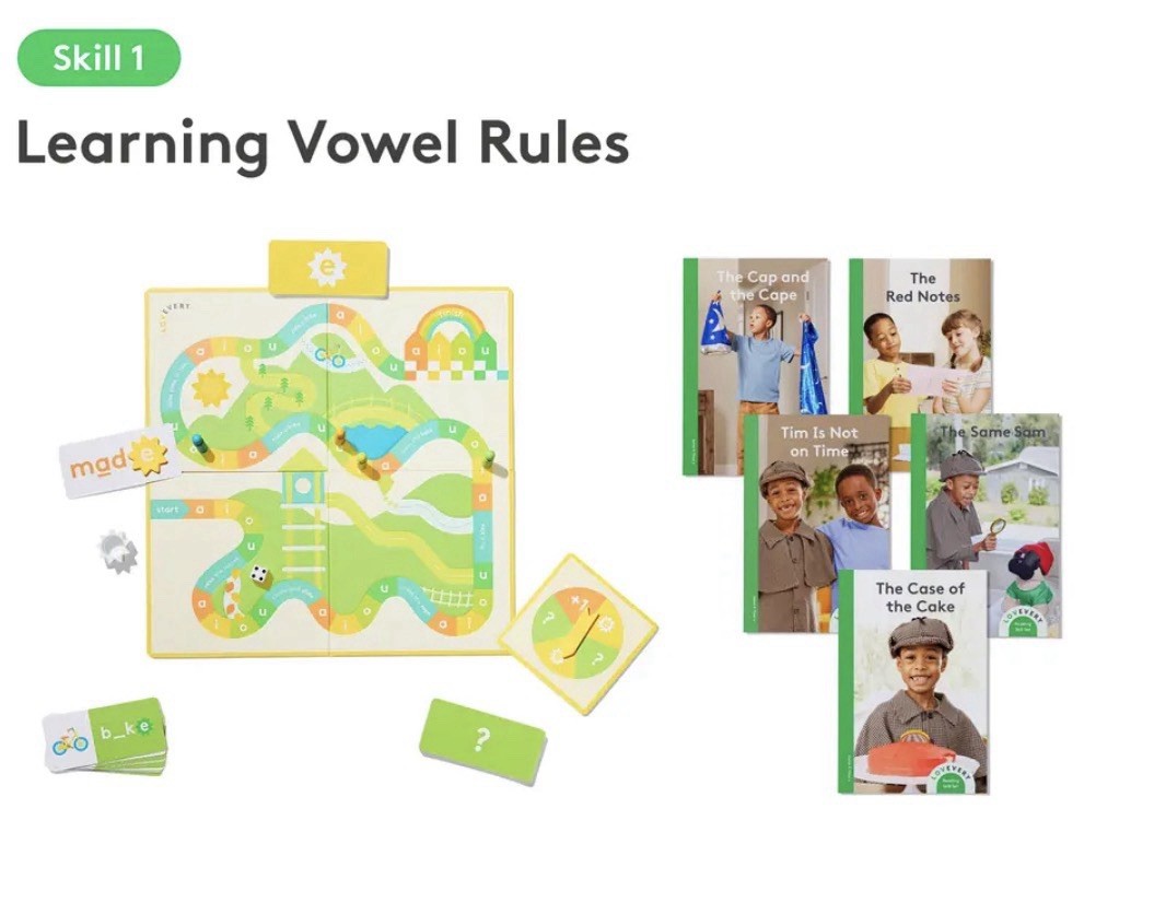 Lovevery Reading Skill Set Part 3 Advanced Rules to Chapter Books, Ages 4-11