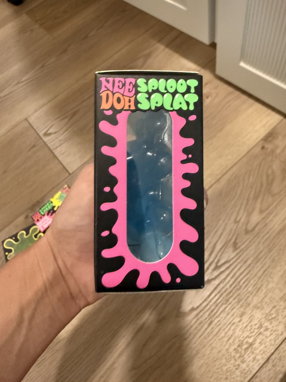 NeeDoh SPLOOT SPLAT, Nee Doh Splatter Fidget, Nee-doh Sploot Splat Squishy BLUE