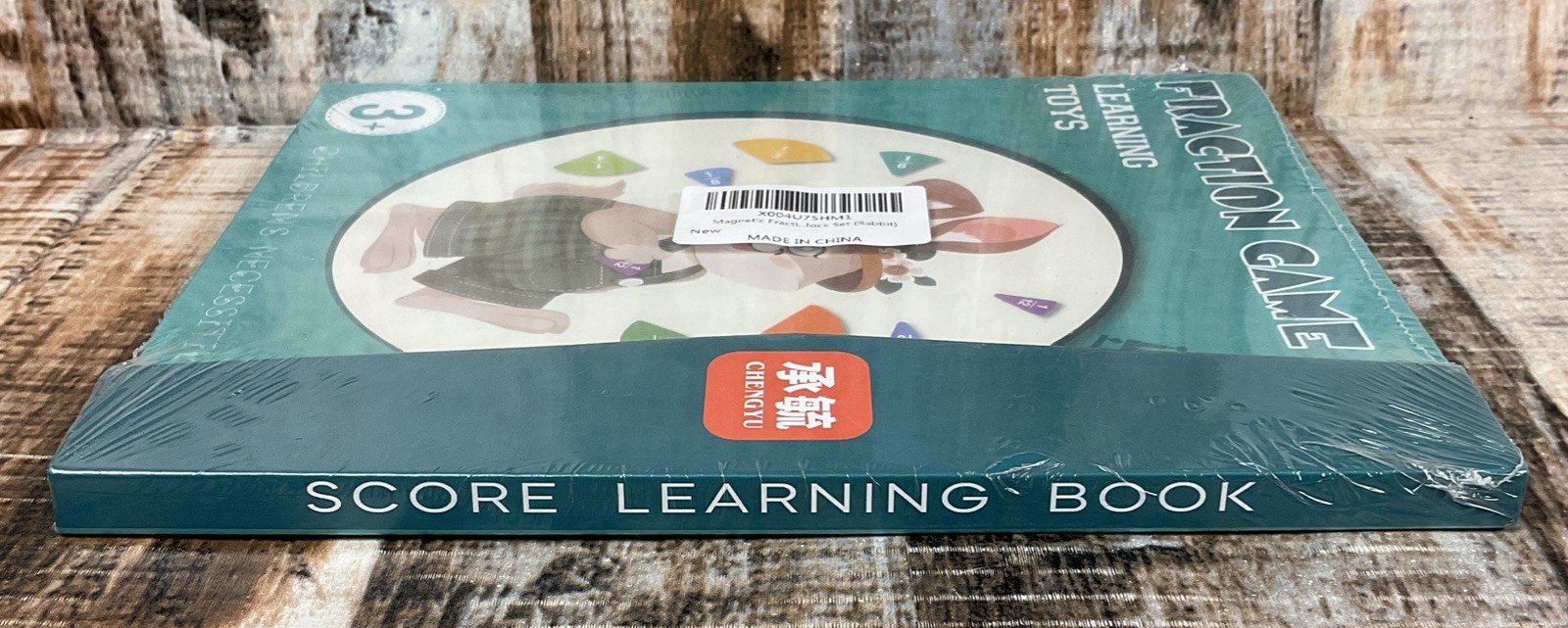 FRACTION GAME LEARNING TOYS Children’s Necessities Ages 3+ Score Learning Book