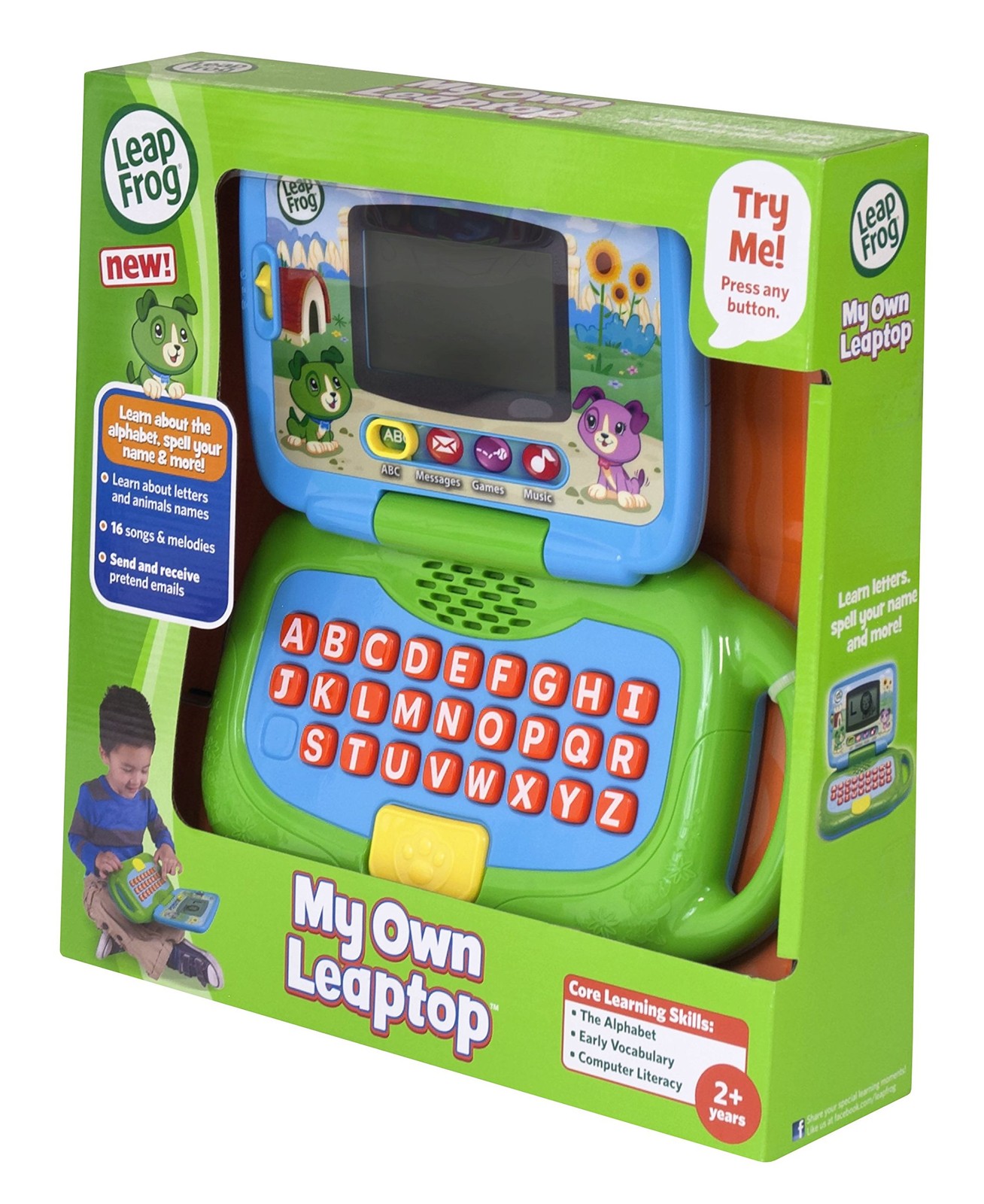 My Own Leaptop, green