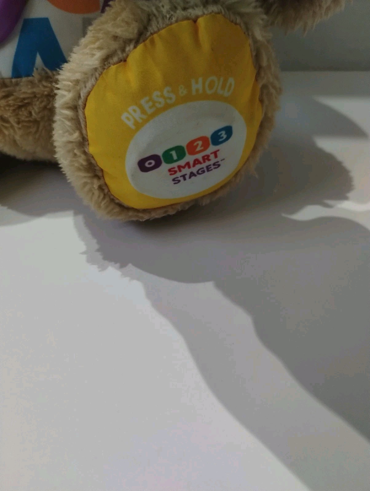 Fisher Price Smart Stages Talking Teddy Bear Interactive Plush Toy Works Sounds