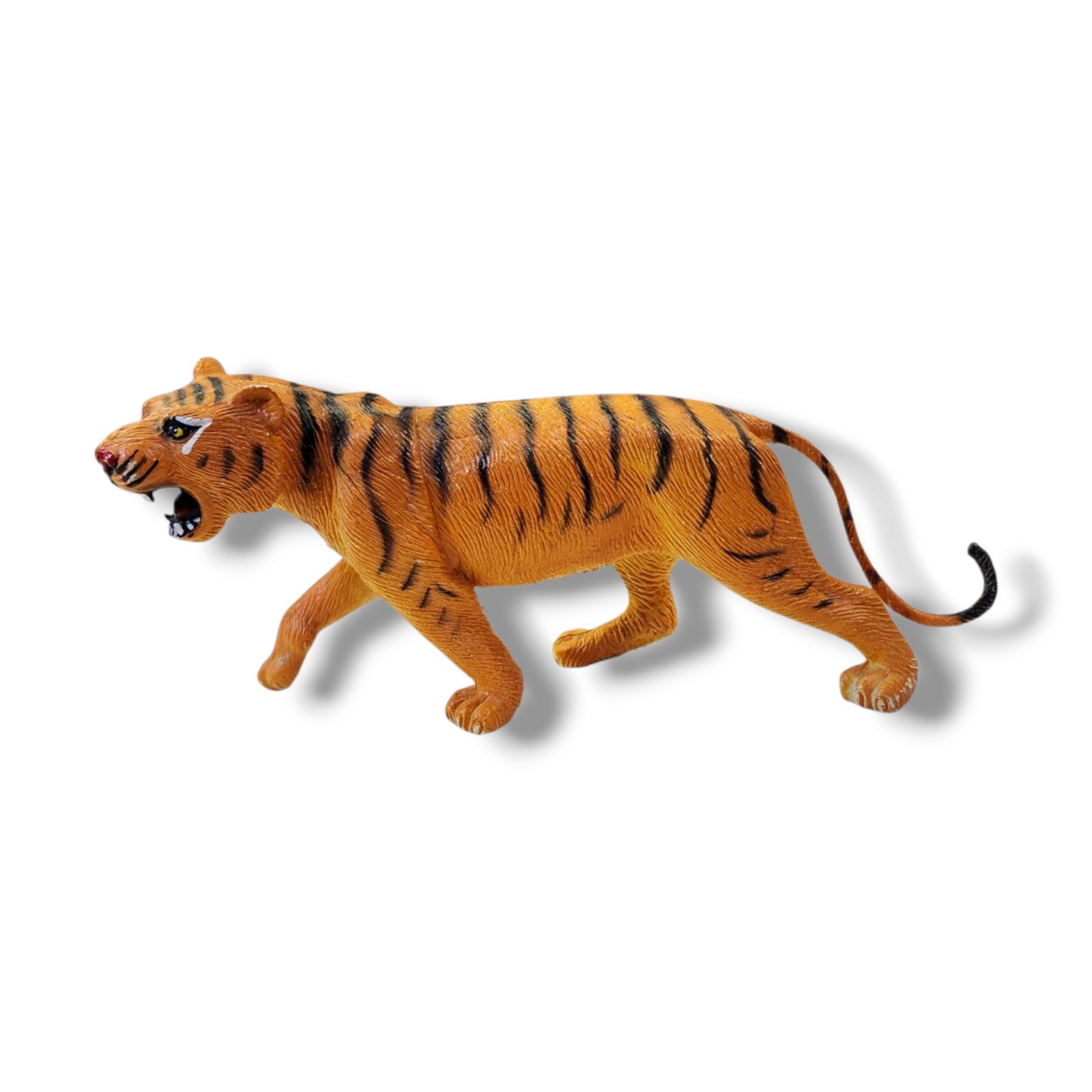 Vintage 1987 Toy Tiger Figure Animal Plastic / PVC