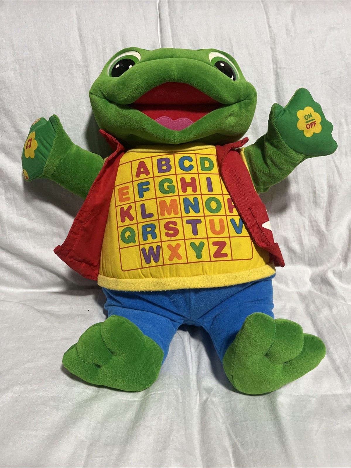 2000 Vintage 18″Leap Frog Talking Sing & Read Little Leap Interactive learn ABC