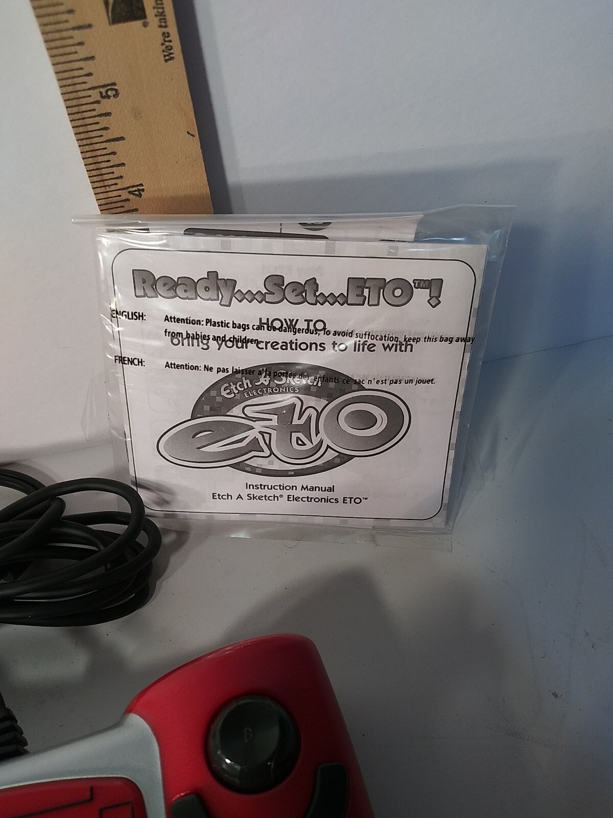 Etch A Sketch Plug ‘N Play Drawing System TV Hook Up New No Box