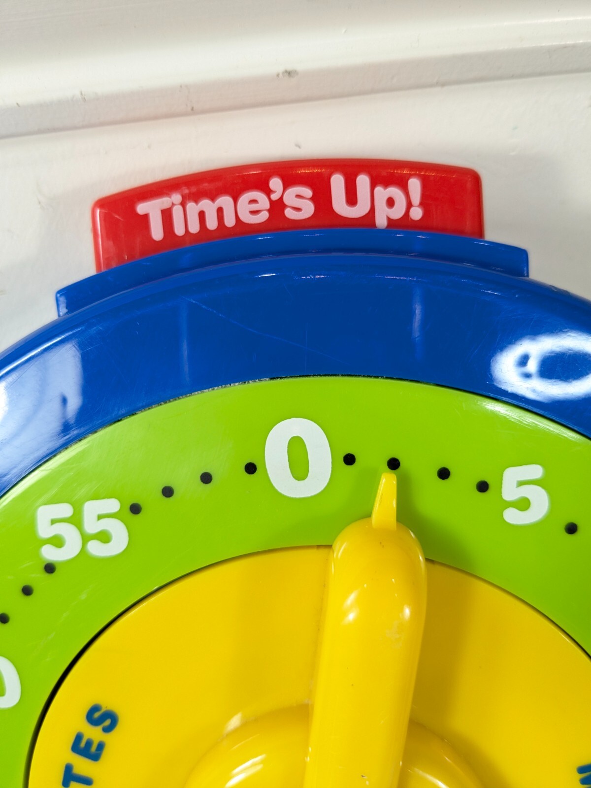 Learning Resources Jumbo Timer 60 Second BigTime Big Time blue kids clock toy