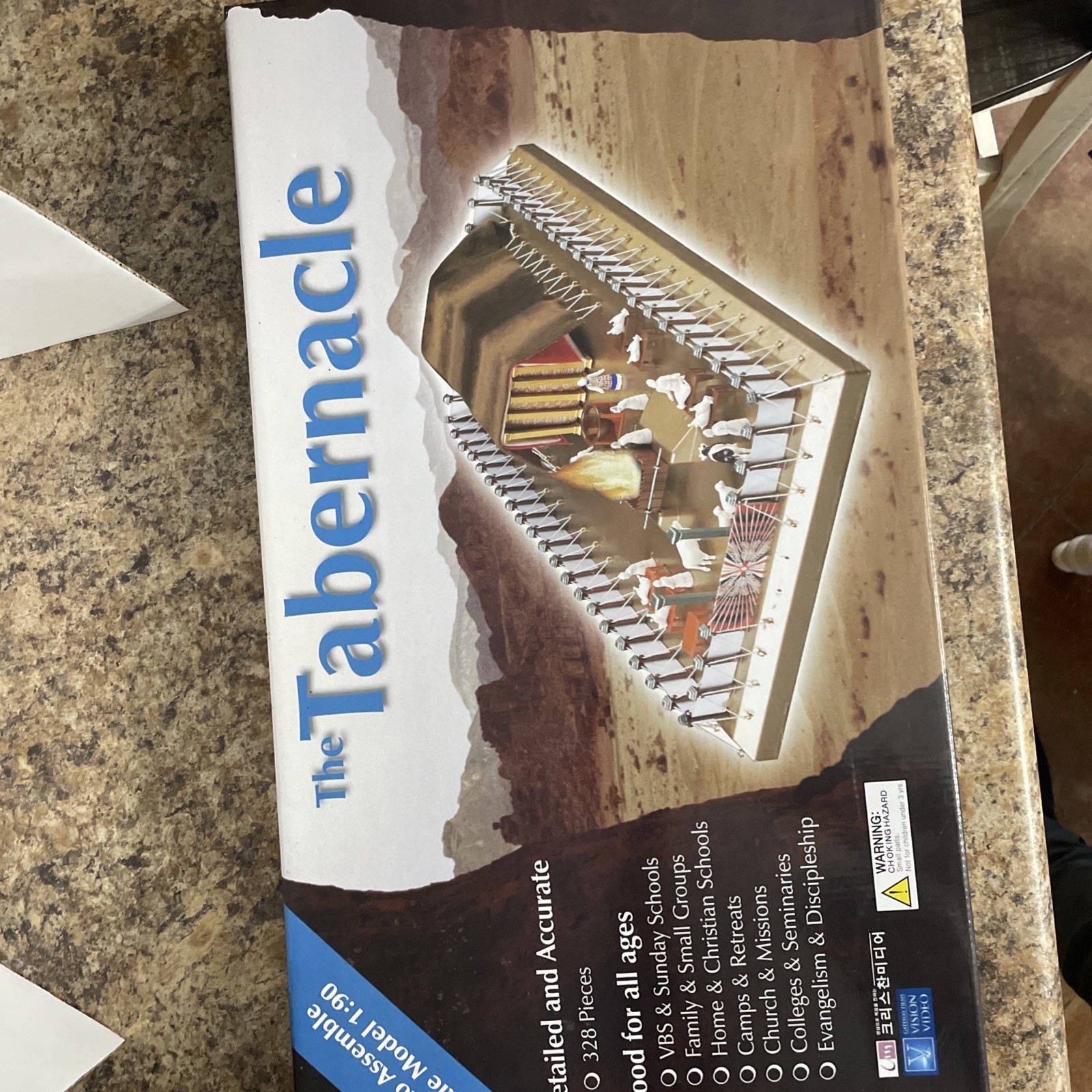 The Tabernacle Model Kit 1:90 Scale 328 Pieces RealRooz Shop New Open Box
