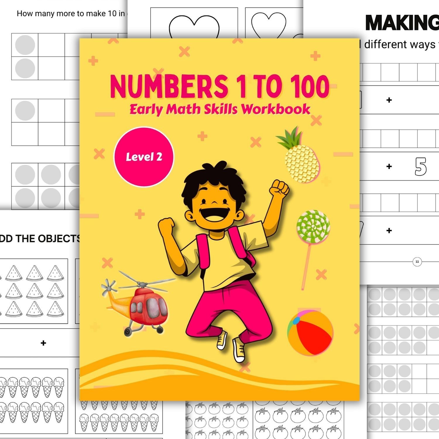 Complete Kids Math Activity Workbook Bundle | Ages 4-9 | Printable Worksheets