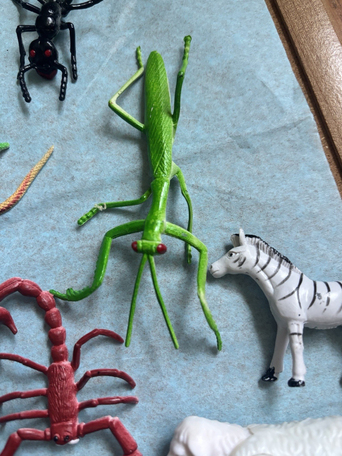Bulk Lot of 36 Plastic Toy Animals & Bugs – Frogs, Snakes, Lizards, Insects