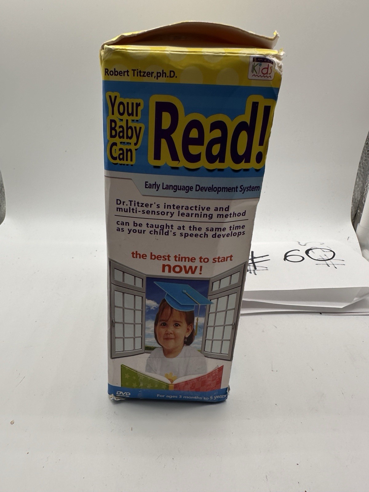 Your Baby Can Read Complete Learning System 3 DVDs Flash Cards Marker Box Set
