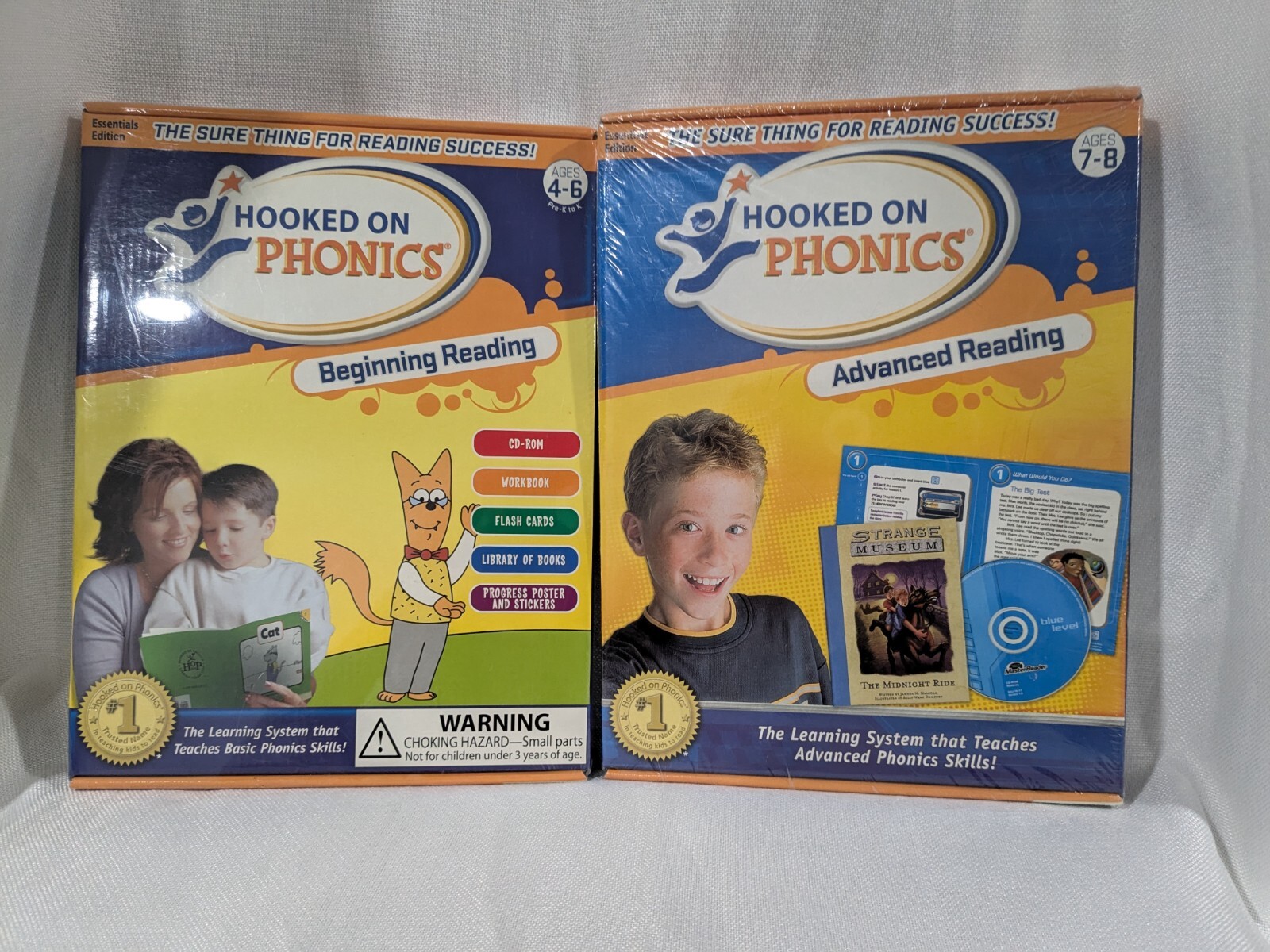Hooked on Phonics Essentials Edition Set – Beginning and Advanced Reading