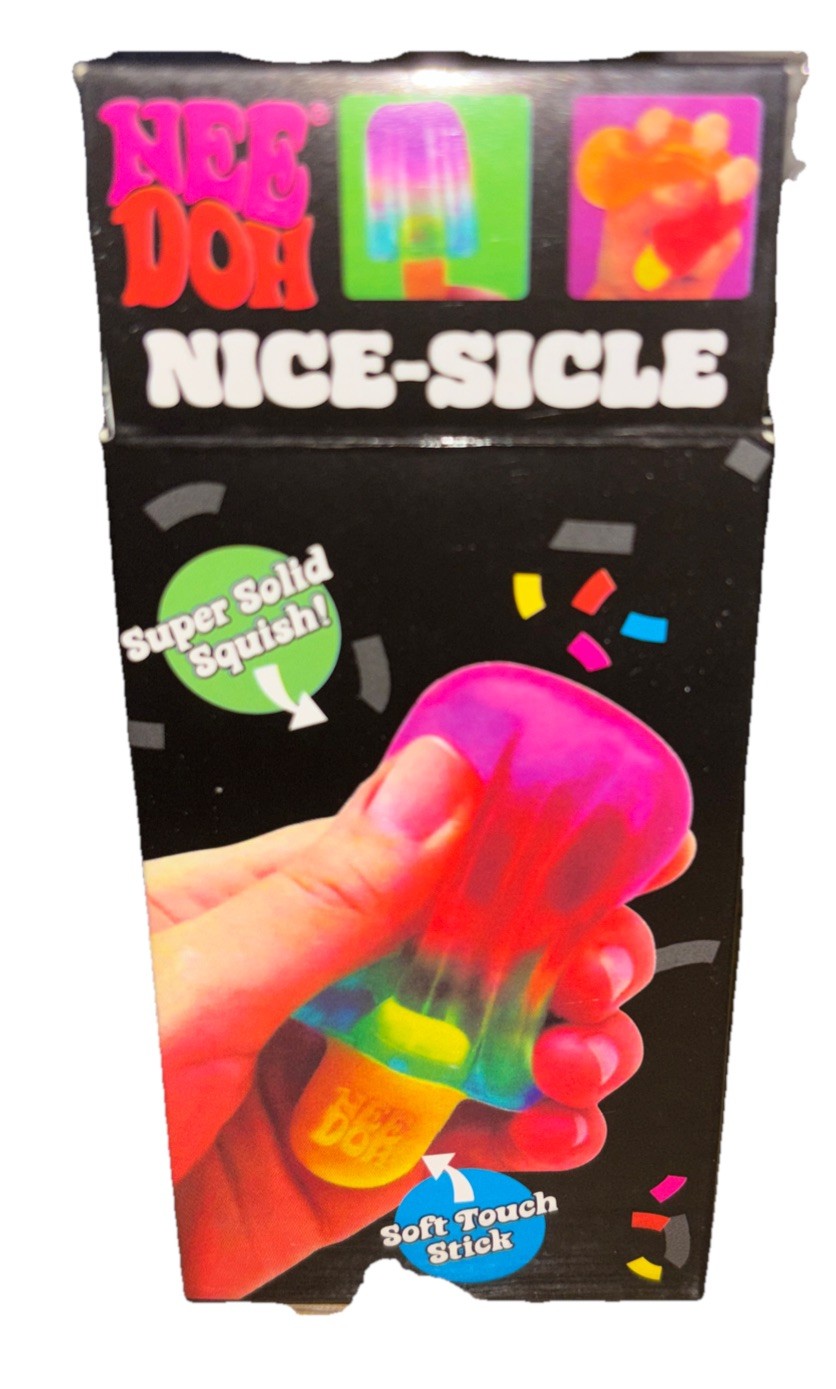 Nee Doh Nice-Sicle Popsicle Brand New Unopened Pink Gradient