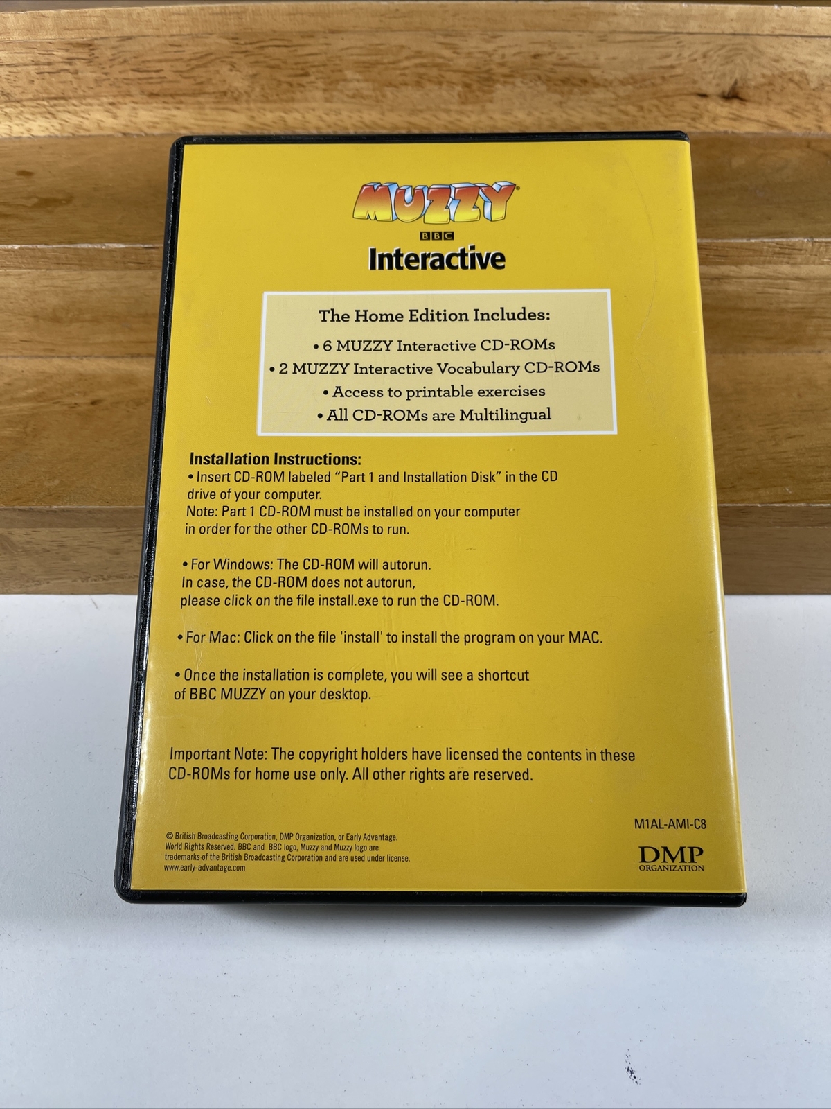 BBC Muzzy Multilingual Language Interactive DVD + SEALED BONUS!