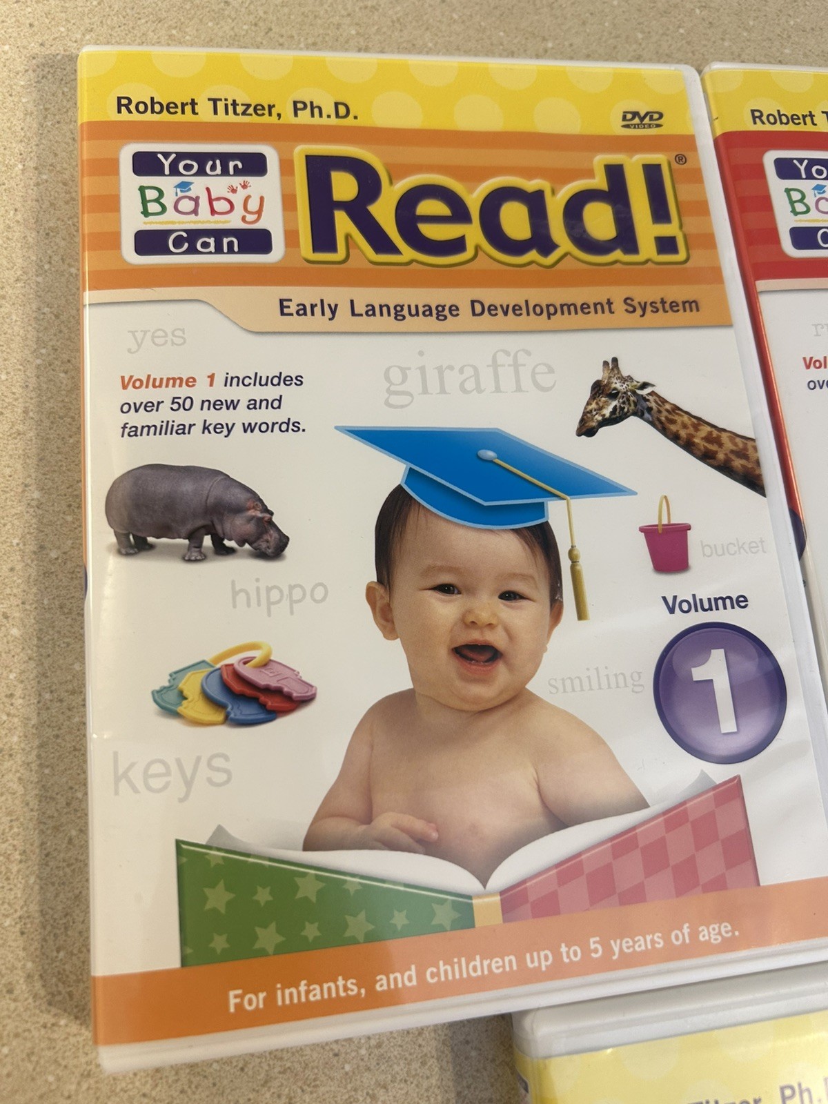 Your Baby Can Read Early Language Development System 5 DVD Set Interactive EUC
