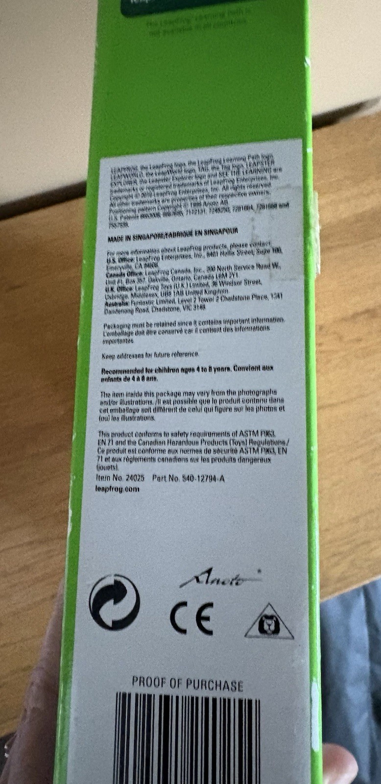 Leap Frog Interactive United States Map- PEN INCLUDED!