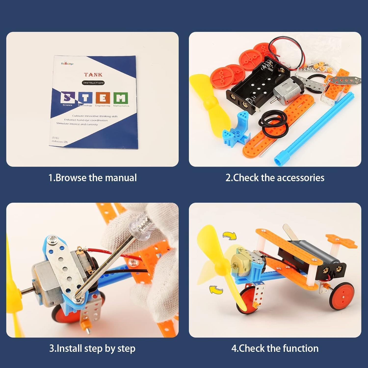 STEM Kits for Kids Craft 8-12, STEM Toy 6 7 8 9 Old Boy Birthday Gift | Scie…