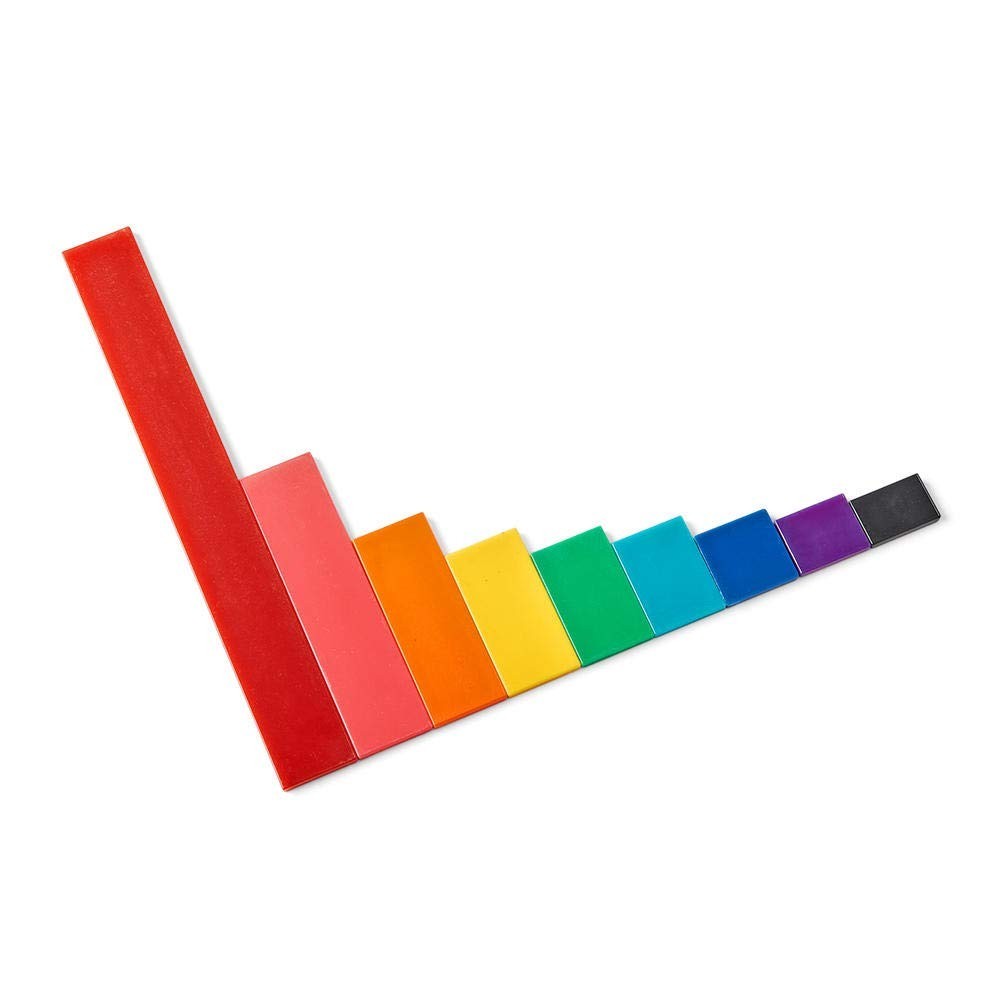 Durable Plastic Fraction Tiles for Hands-On Learning – Montessori 4th Grade Set
