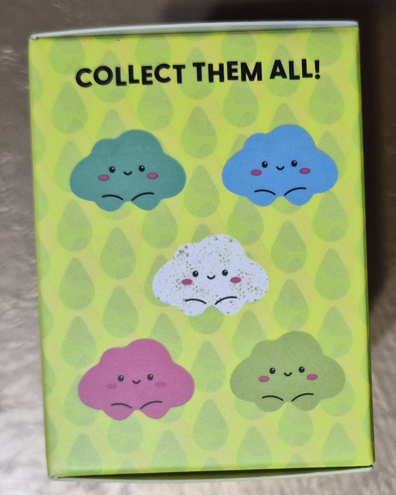 J’ADORE YELLOW GLITTER CLOUD SUPER DUPER SQUISHY TOY 2.5 INCHES NIB
