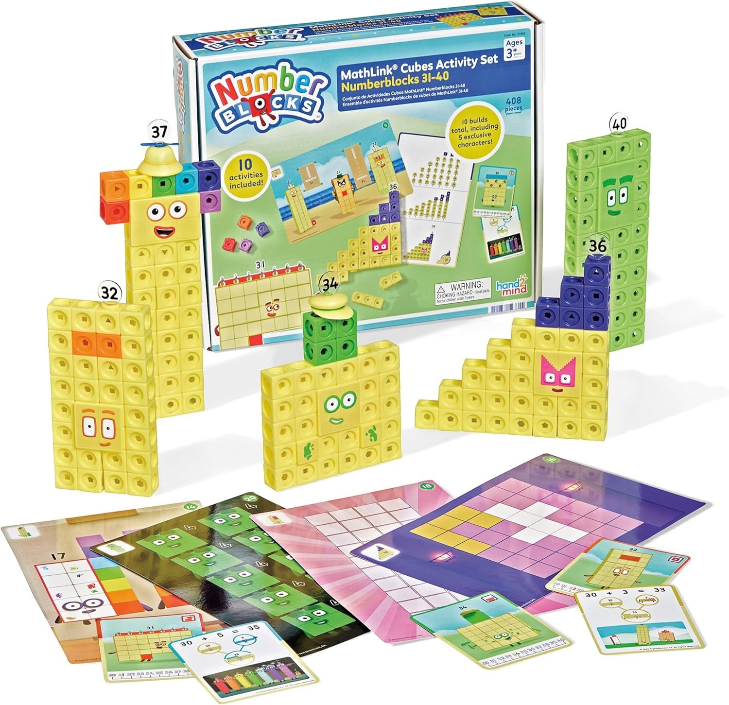 Cubes Set Kids Educational Toys Preschool Learning