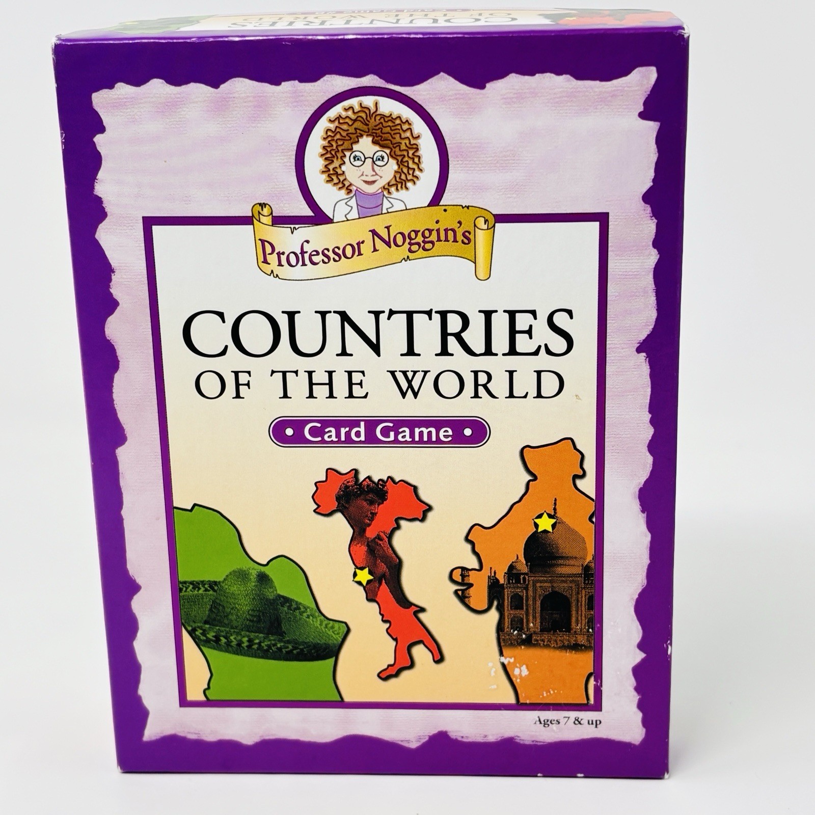Authentic Professor Noggin’s Countries of the World Card Game Complete