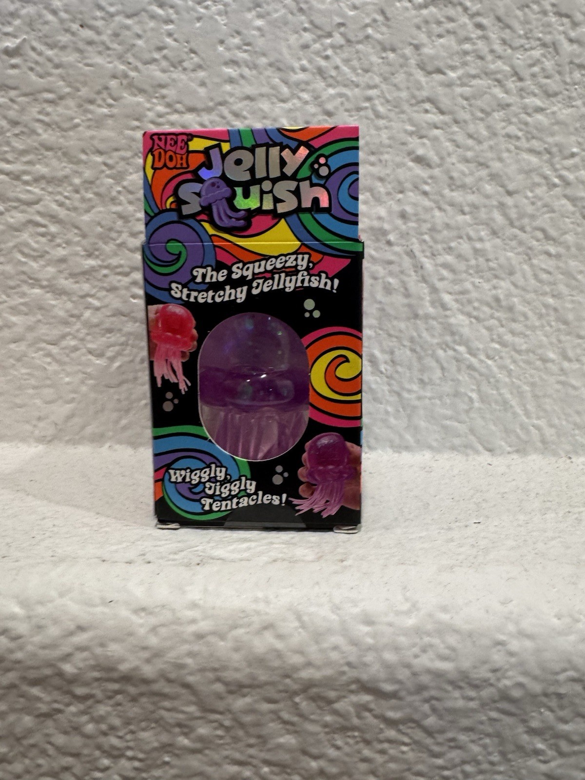 NeeDoh – PURPLE Jelly Squish Sparkle Jelly Squish (100% AUTHENTIC)
