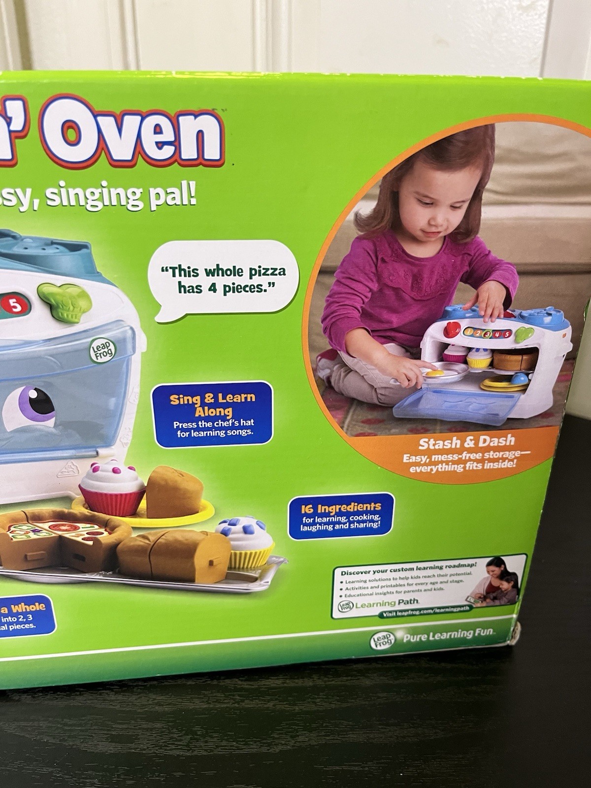 LeapFrog Number Lovin’ Oven Teal Ages 2+ core learning skills Toy Sing Count NEW