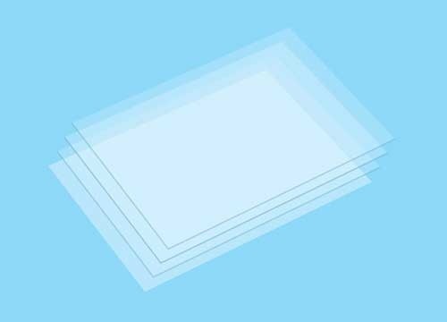 Tamiya Educational Heat-Shrinking Pla-Plate B6 Size Clear 4 Pieces # 70214