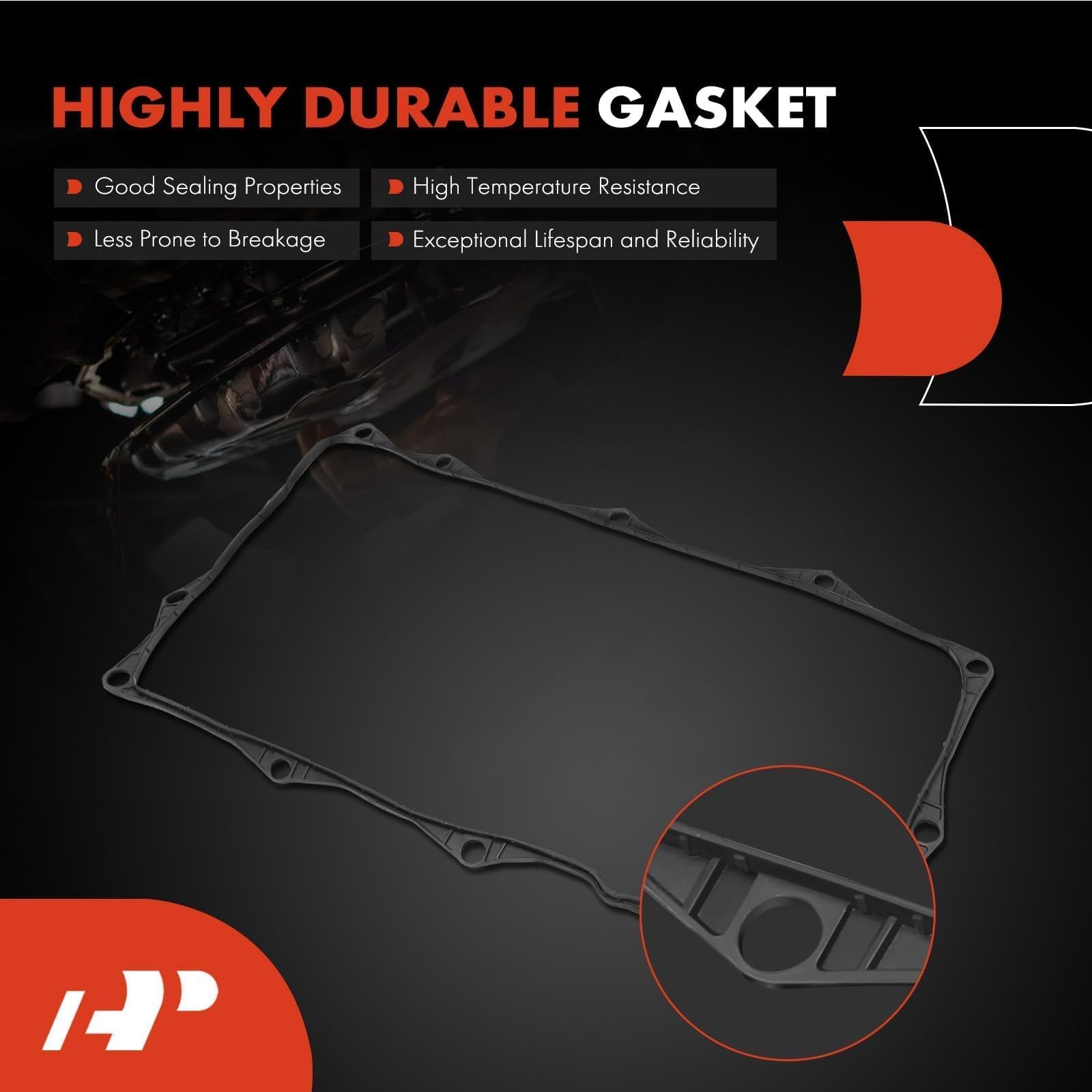 A-Premium Transmission Oil Pan with Gasket & Drain Plug Compatible Ram…