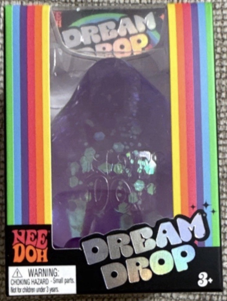 Nee Doh Dream Drop Tactile Squeeze Toy PURPLE 3+ Years Age Level 3-4 Years