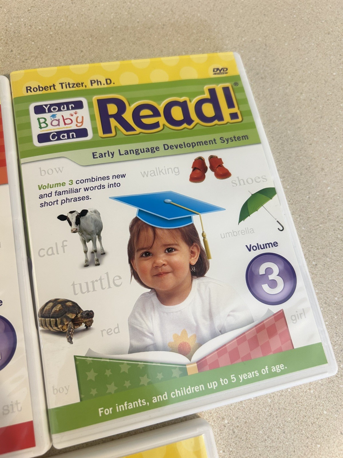 Your Baby Can Read Early Language Development System 5 DVD Set Interactive EUC