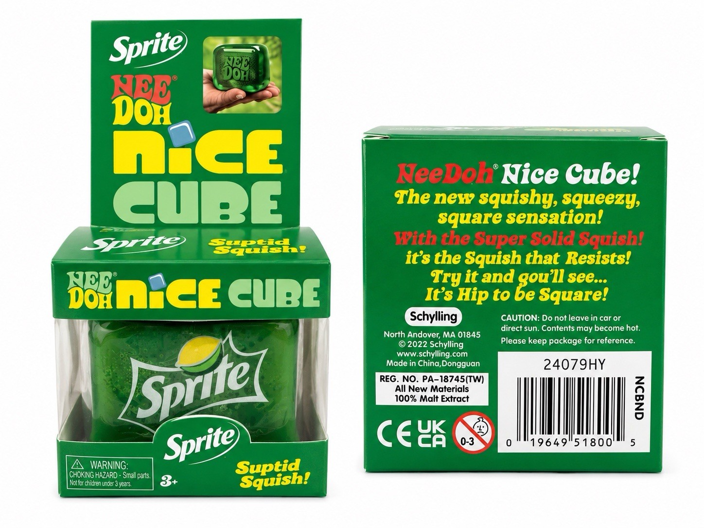 Sprite Nice Cube Squishy Toy