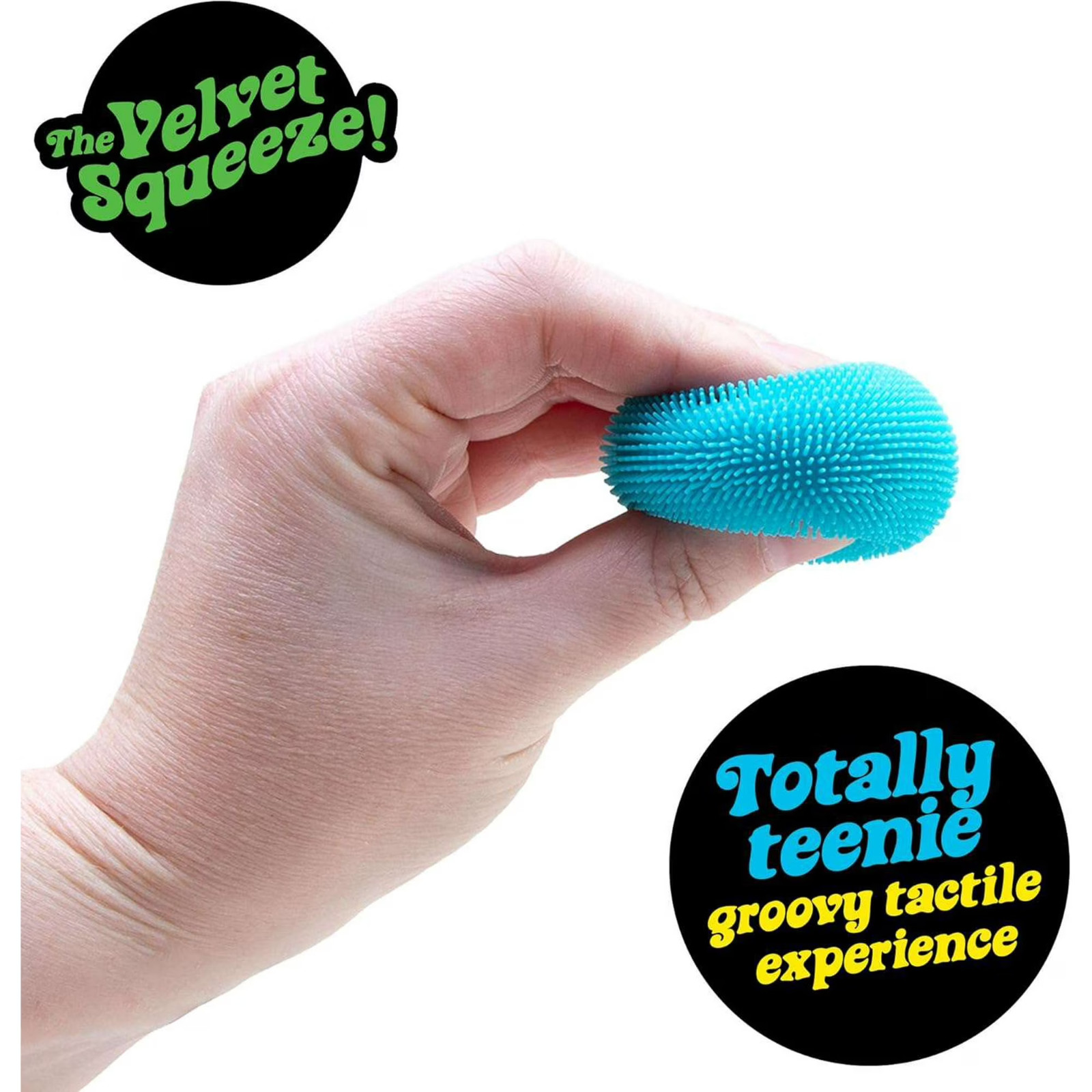 Schylling NeeDoh Teenie Fuzz Ball 3-pack Squishy Sensory Fidget Stress Toy New