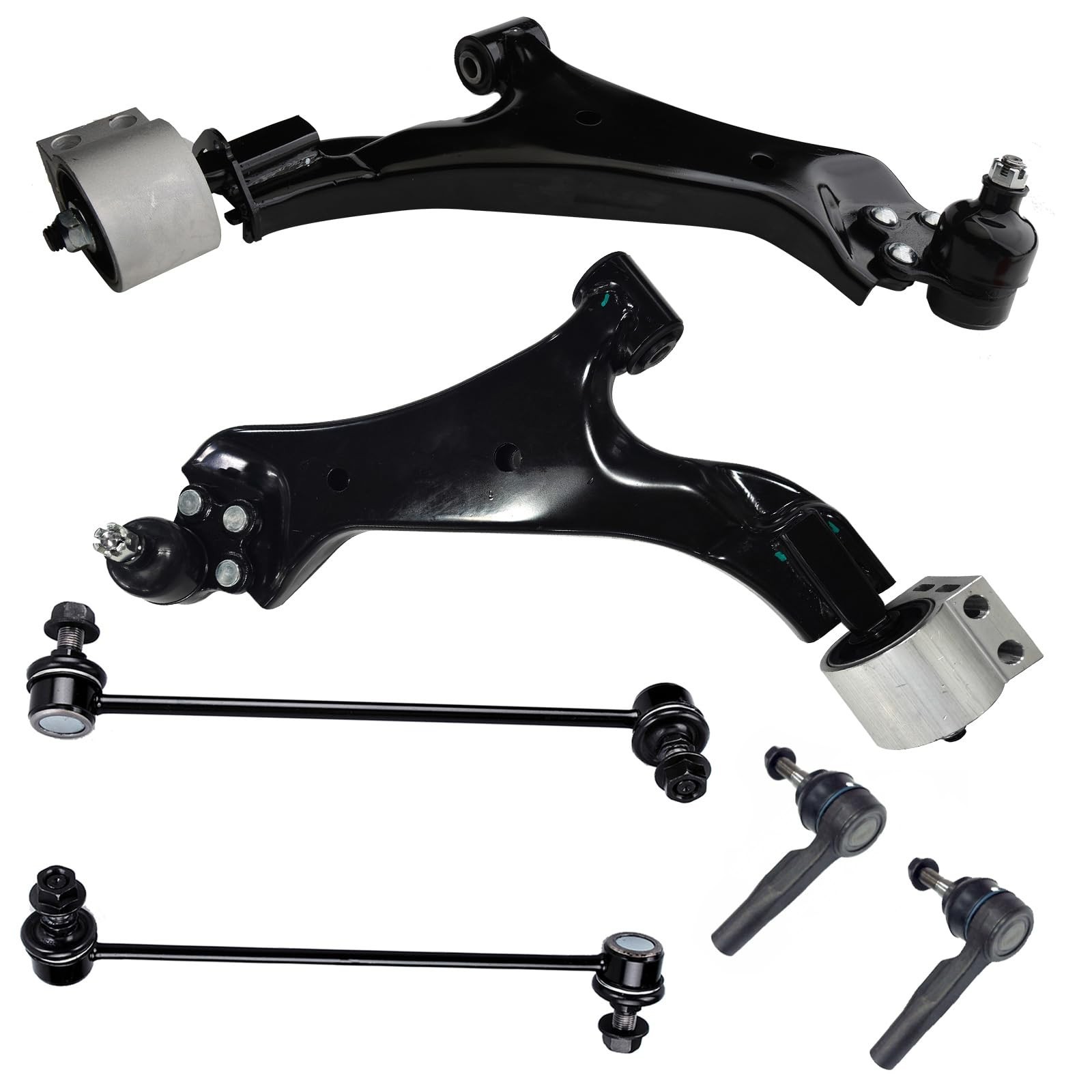 6pc Front Lower Control Arm Kit for Chevrolet Equinox/GMC Terrain 2010-2017, …