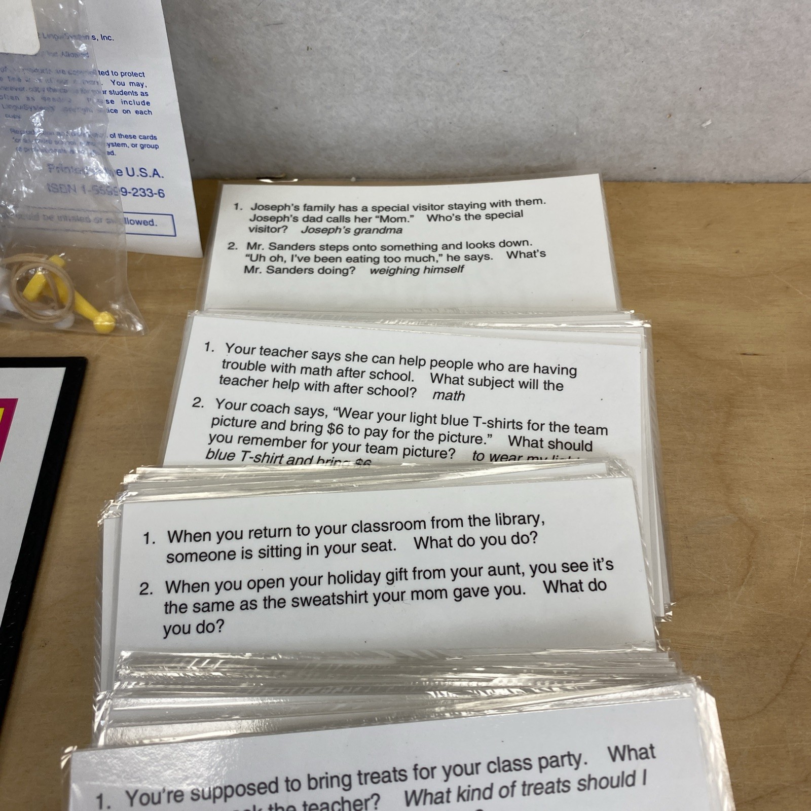 Linguisysyems Friendzee Social Skills Educational Game for elementary students