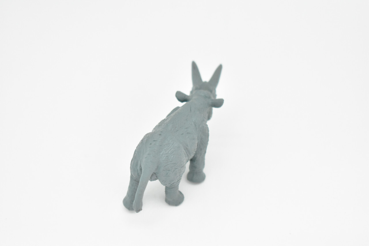 Arsinoitherium Toy, Brontotheres, Realistic Diorama Model, 2.5 Inches F3137 B224
