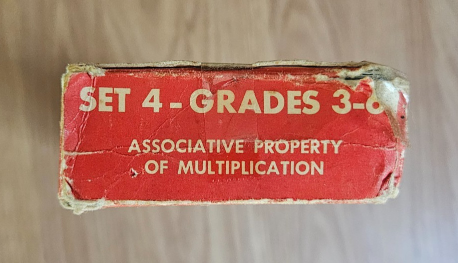 Hayes Modern Mathematics Flash Cards Set 4 & 6 Grades 3-6 1965 Vintage Lot
