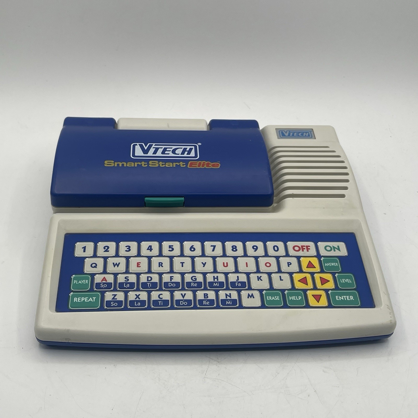 Vintage VTech Smart Start Elite Toy Laptop Computer 1993 Retro Learning 90s