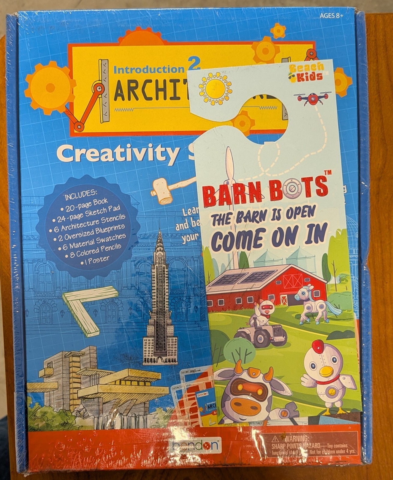 Introduction 2 Architecture Creativity Set & Book 5-16 yrs by Bendon SEALED NEW