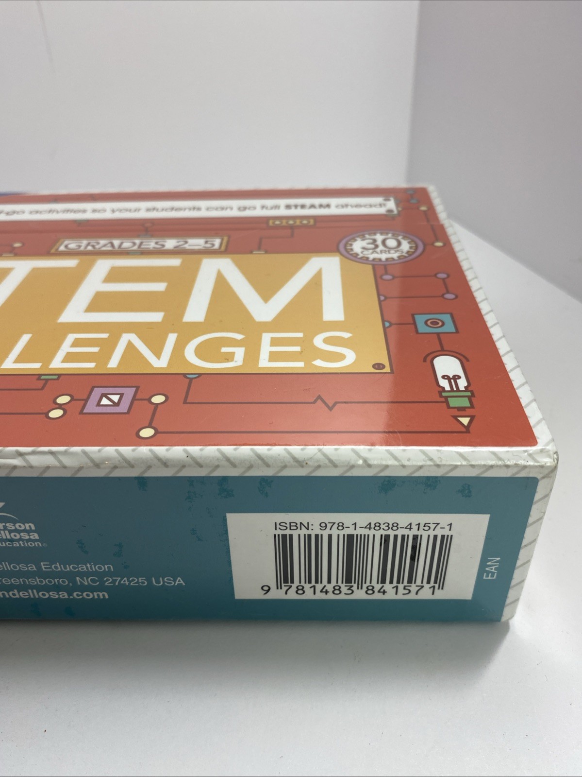Carson Dellosa STEM Challenges Grades 2-5 (30-Card Set) Teachers Homeschool