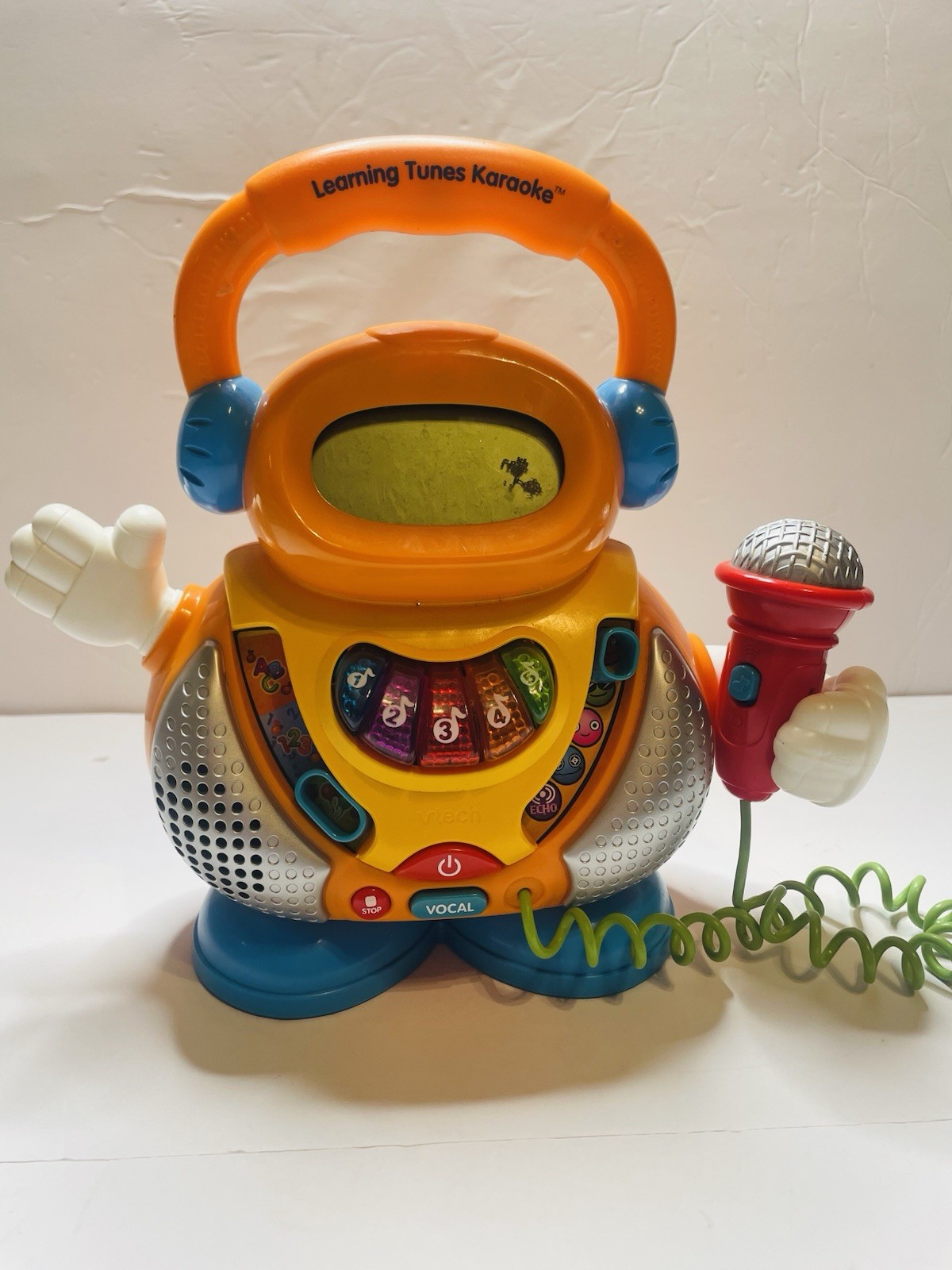 VTech Learning Tunes Karaoke Machine Music Voice Changing Microphone With Songs
