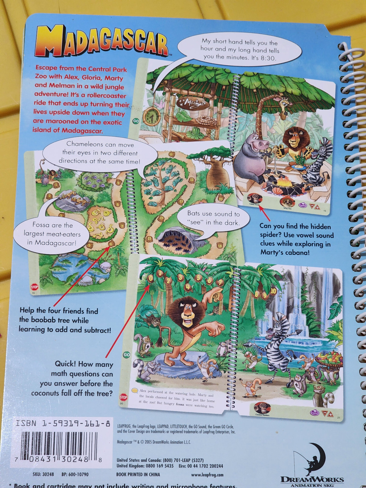 🌈 A66~Leap Frog Leap Pad PLUS WRITING #30467 PLUS 3 Cartridges/3 Books Instruct