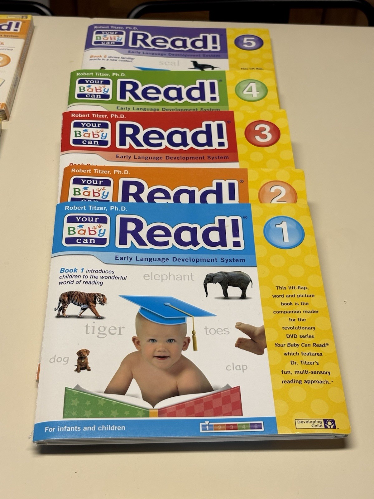 Your Baby Can Read Early Language Development System Infants-Children Books/DVD