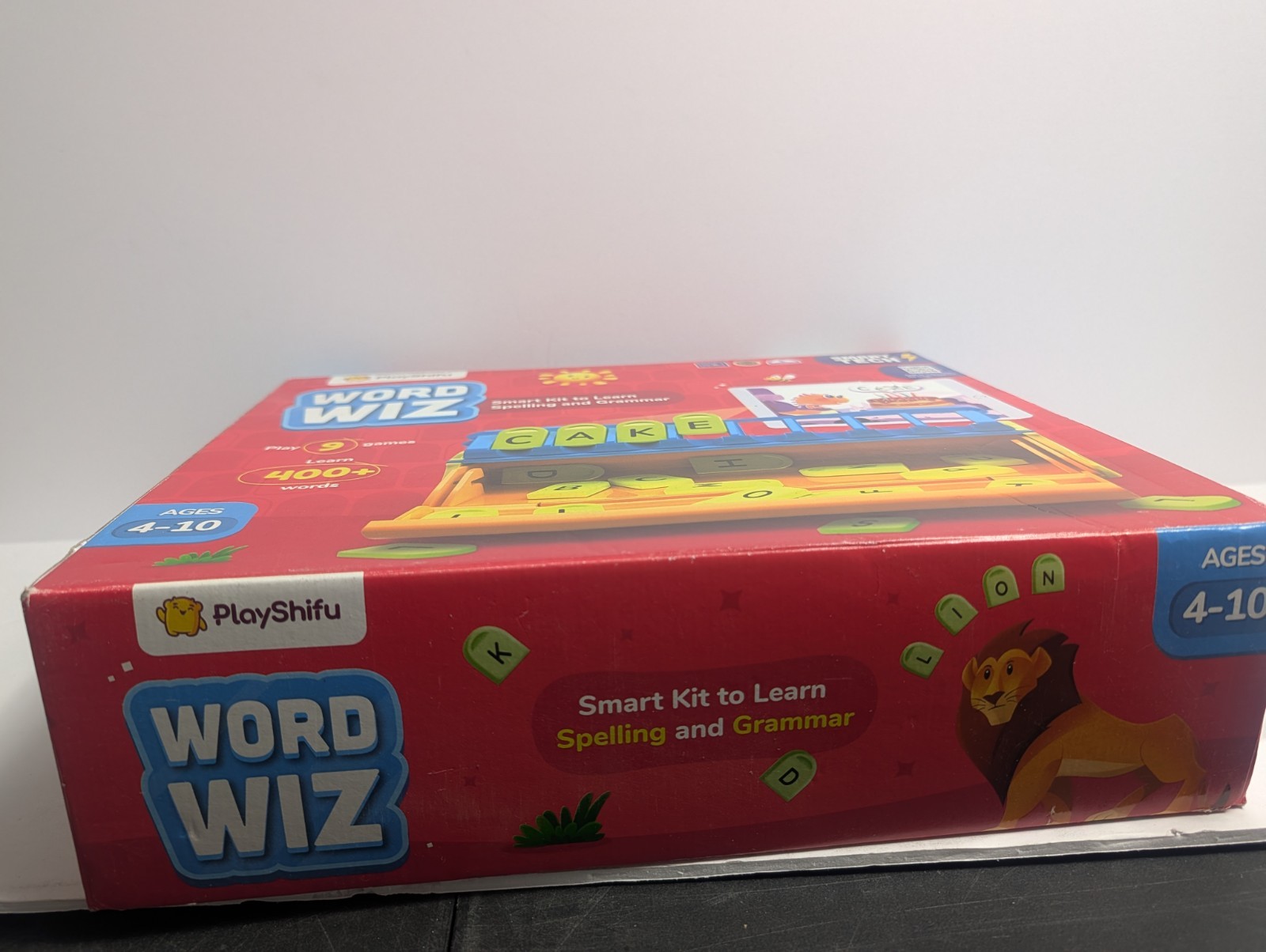 PlayShifu Word Wiz – Smart Kit to Learn Spelling & Grammar – Ages 4-10