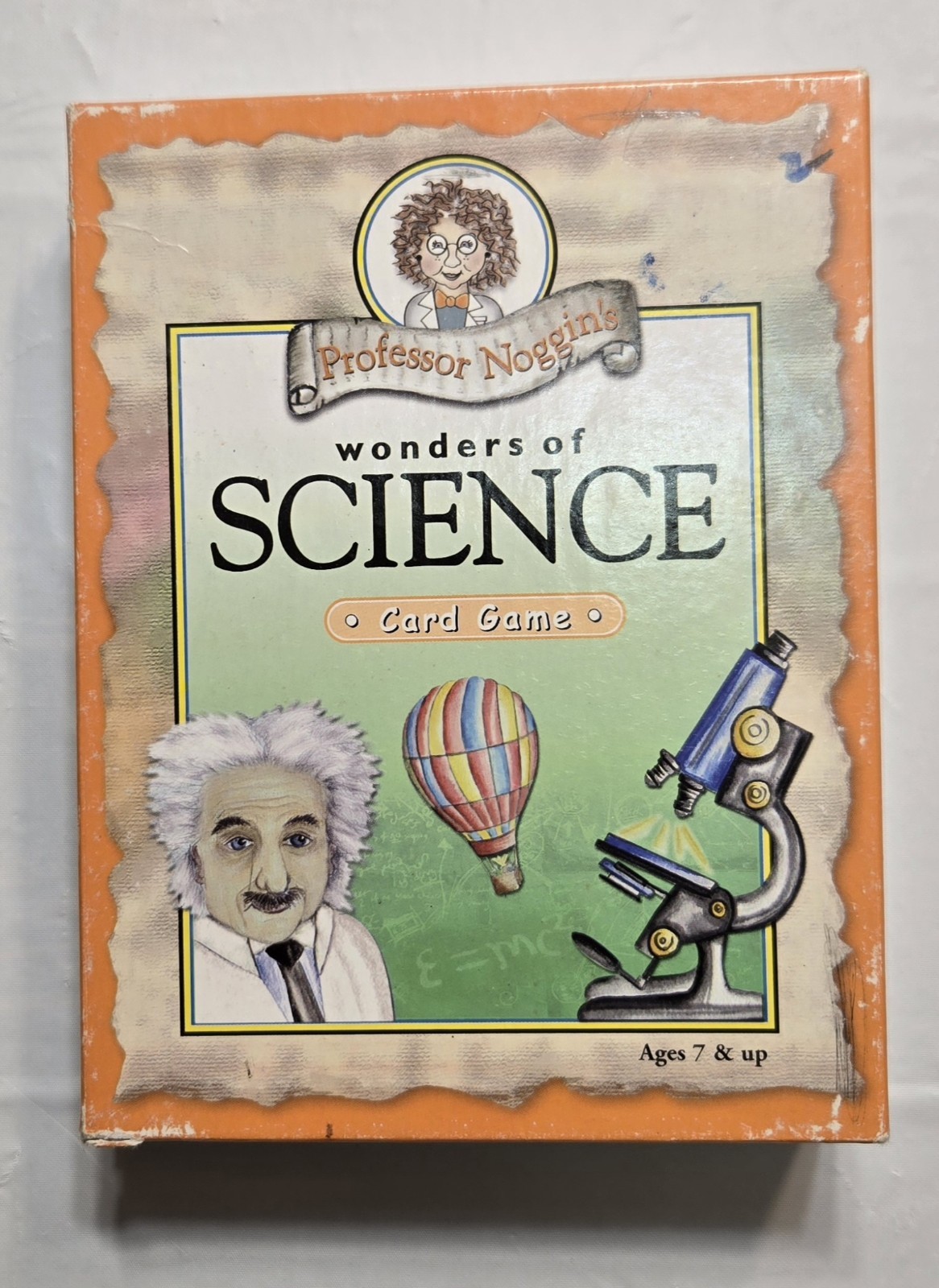 Professor Noggins Wonders of Science Educational Card Game