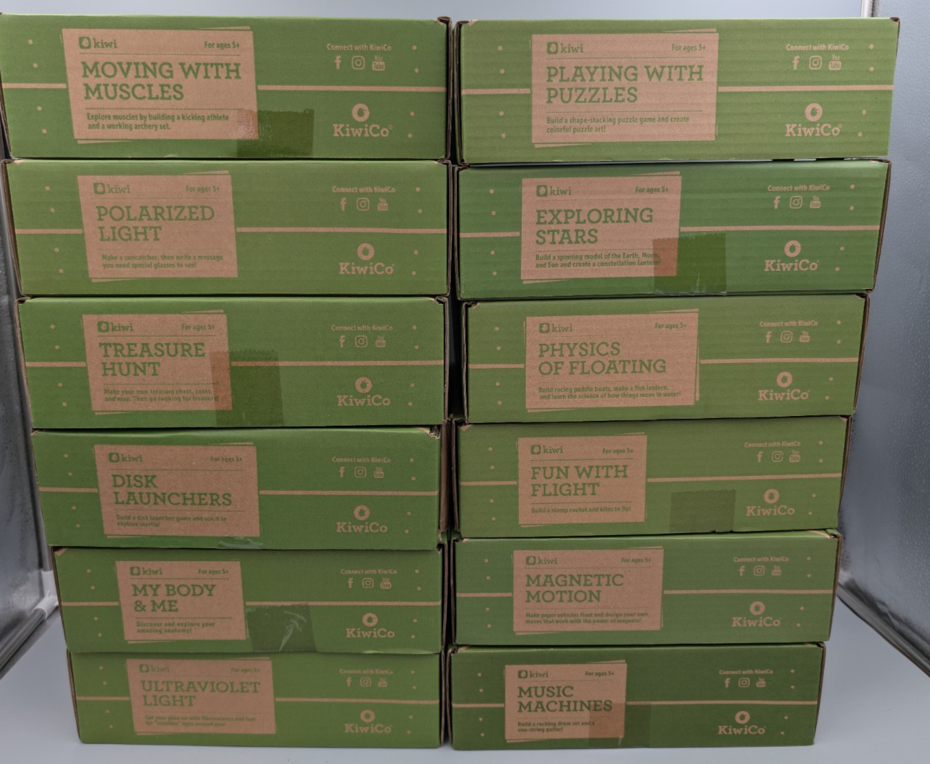 Lot Of Kiwi Co Tinker Crates Kids Activity Kits New, Open Box; CHOOSE YOUR OWN!