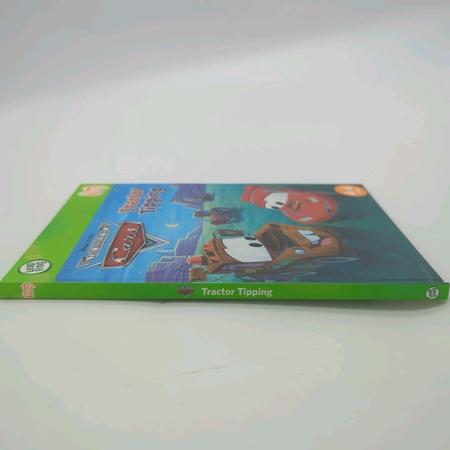 LeapFrog Tag Reading Hardback Book Disney Pixar Cars Tractor Tipping Tow Mater