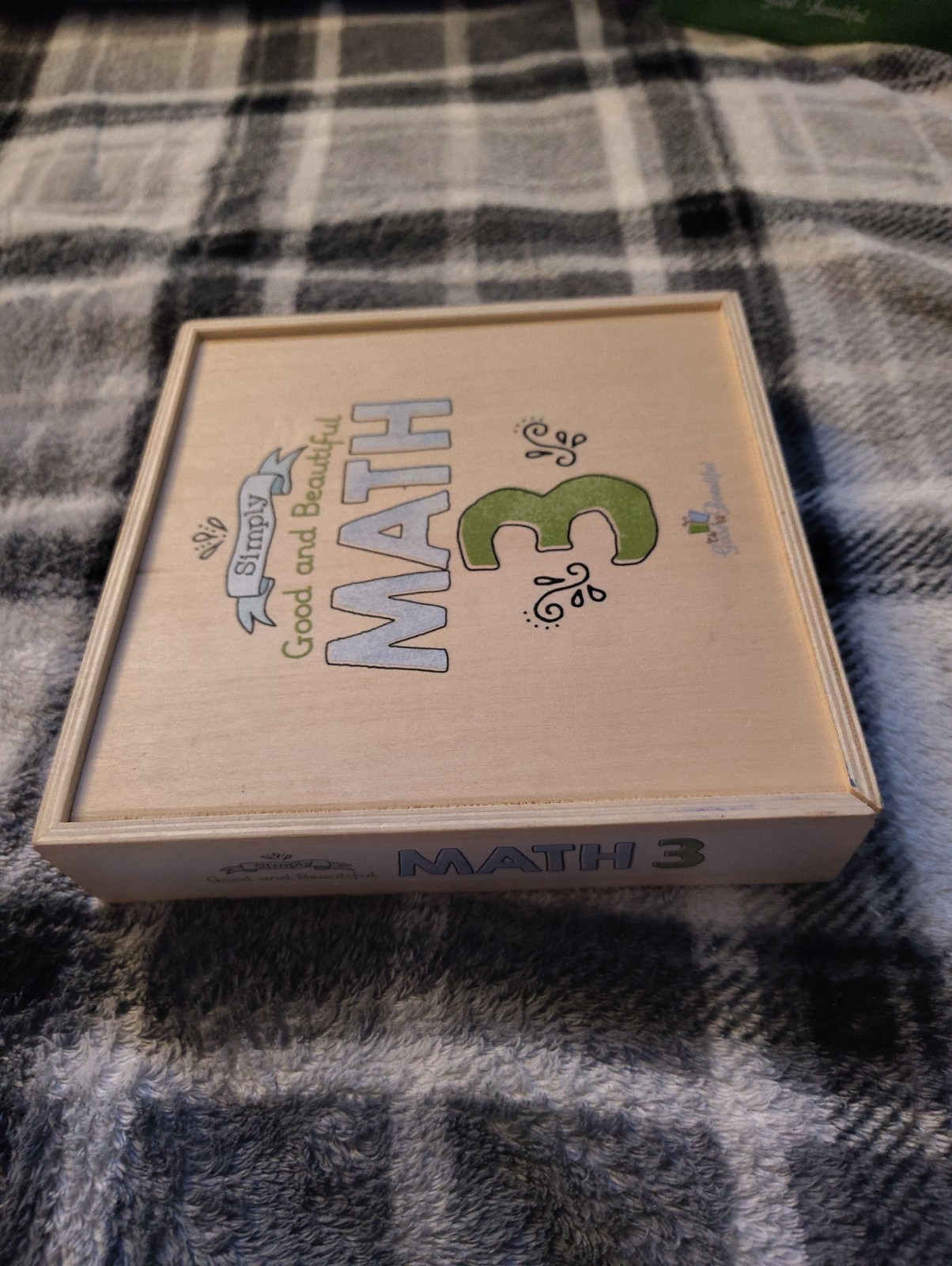 The Good and Beautiful Simply Math 3 Manipulative Wood Box Set Homeschool New