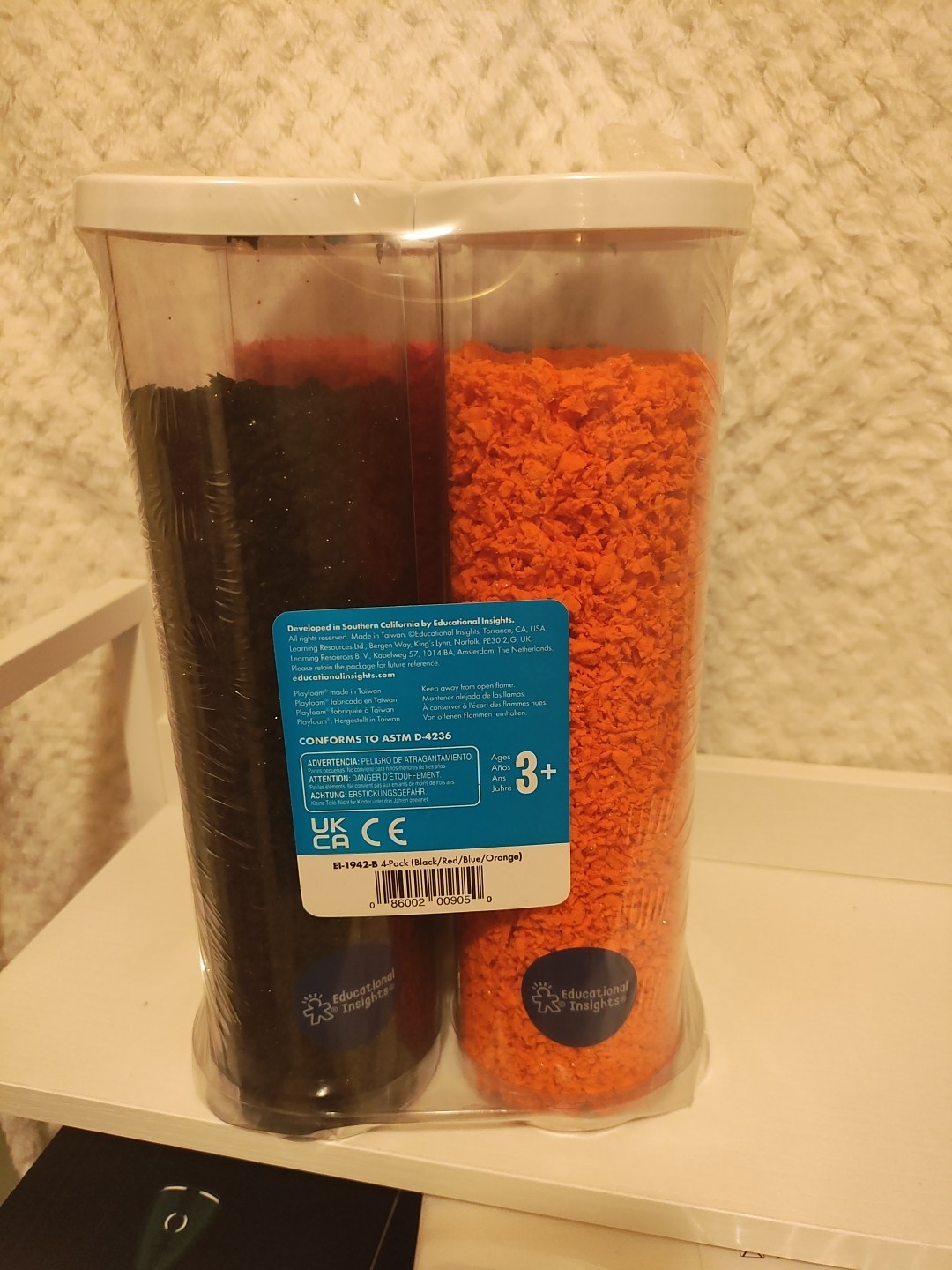Pluffle Playfoam The Mesmerizing Feel-Good Fluffy 4 Pack New In Package Ages 3