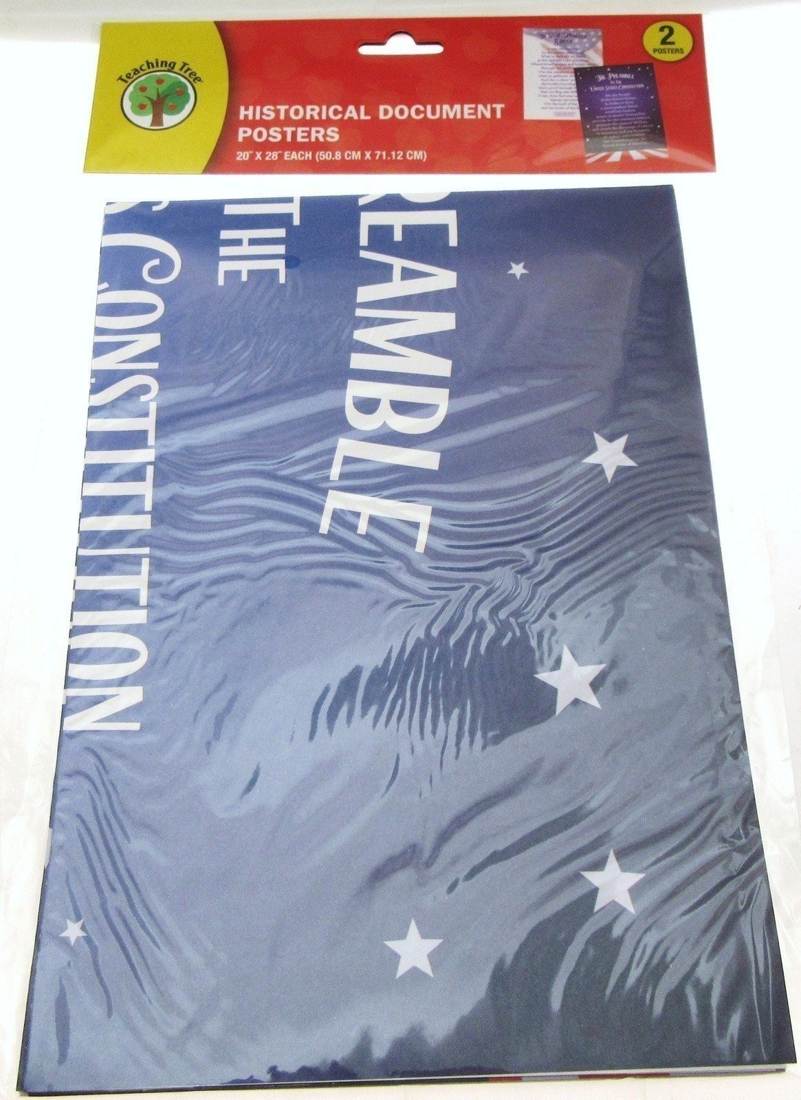The Star-Spangled Banner & The Preamble ~ 20″X28″ ~ Historical Document Posters