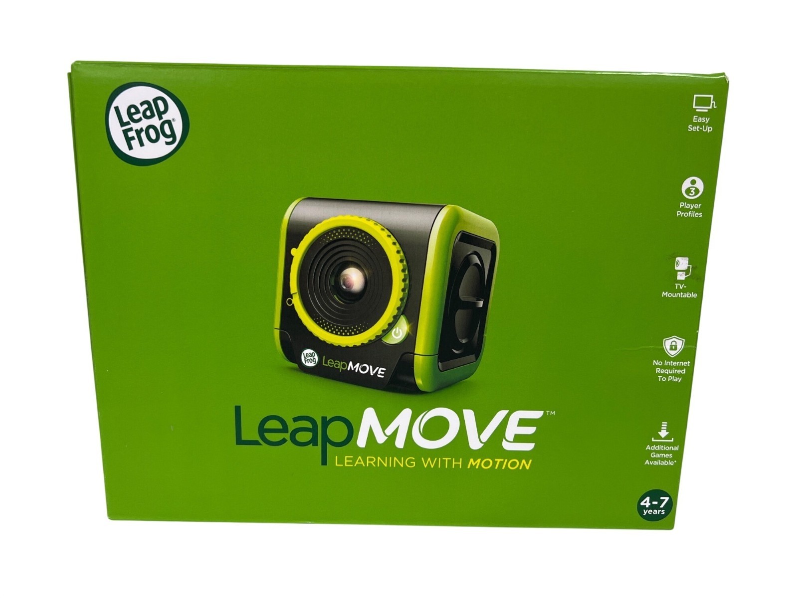 LeapFrog LeapMove Interactive Learning Game Ages 4-7 Years – New, Open Box