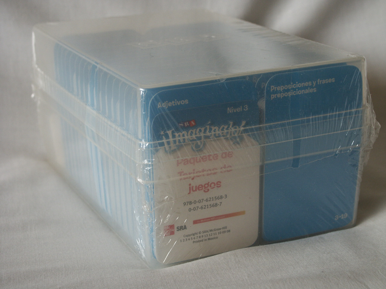 SRA Imaginalo Paquete de Tarjetas de Juegos Imagine It Spanish Game Card Level 3